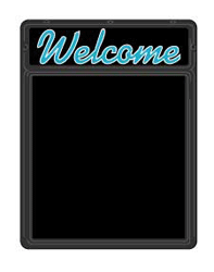 Welcome Illuminated Write On Board