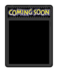 Coming Soon Illuminated Write On Board