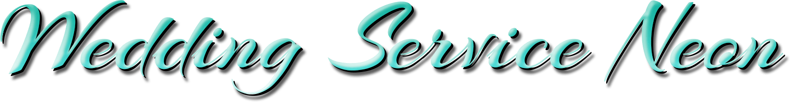 Wedding Service Neon Signs