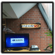 WheelsTV Custom Neon Sign