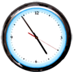 Blue Clock